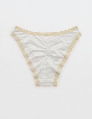 SMOOTHEZ Microfiber Lace Bikini Underwear