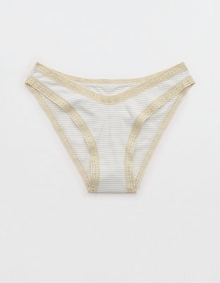 SMOOTHEZ Microfiber Lace Bikini Underwear