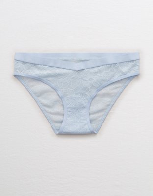Aerie Mesh Palm Lace Bikini Underwear
