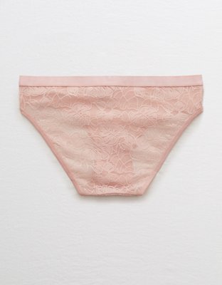 Aerie Mesh Palm Lace Bikini Underwear