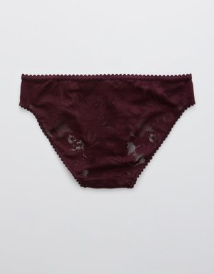 Aerie Cheetah Lace Bikini Underwear