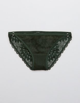 Aerie Adventure Lace String Bikini Underwear