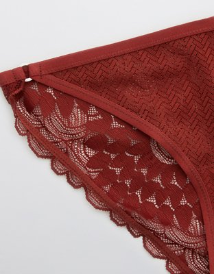 Aerie Adventure Lace String Bikini Underwear