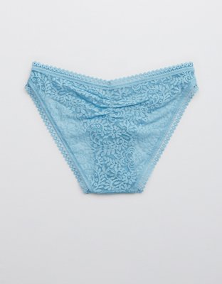 Aerie Far Out Lace High Cut Bikini Underwear