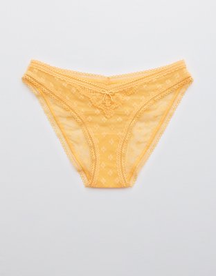 Aerie Picnic Lace High Cut Bikini Underwear