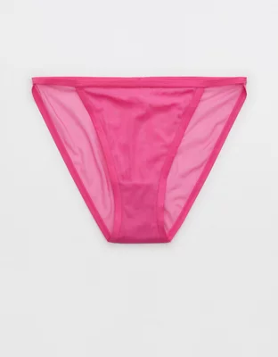 SMOOTHEZ Mesh High Cut Bikini Underwear