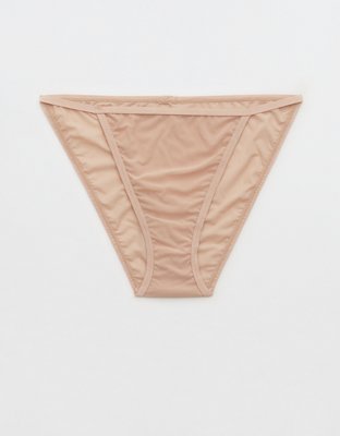 SMOOTHEZ Microfiber String Thong Underwear Women's Sands XL