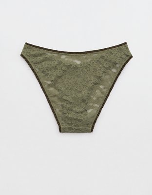 Show Off Undie Bikini Vintage con Volante y Encaje