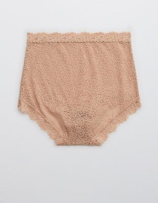 Aerie Eyelash Lace High Waisted Boybrief Underwear