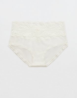 Aerie Hibiscus Lace Boybrief Underwear