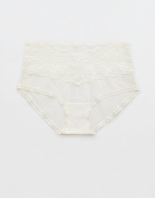 Aerie Hibiscus Lace Boybrief Underwear