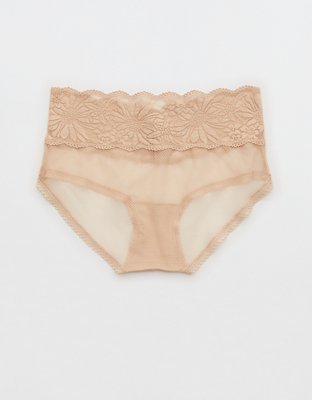 Aerie Hibiscus Lace Boybrief Underwear