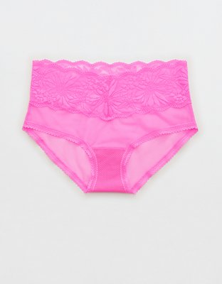 Aerie Animal Lace Thong Underwear