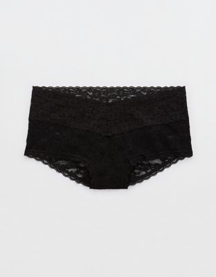 aerie Cotton Eyelash Lace Thong Underwear - ShopStyle