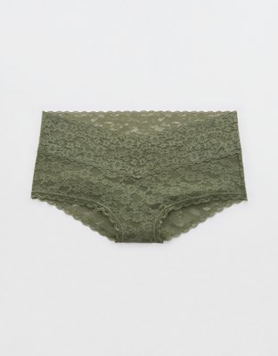 Buy Aerie Sunnie Wide Lace Boybrief Underwear online