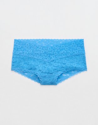 Aerie Hibiscus Lace Boybrief Underwear