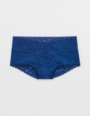 Victoria's Secret Stretch Cotton Lace Ruched-Back Hiphugger Panty -5/$30  MULTI