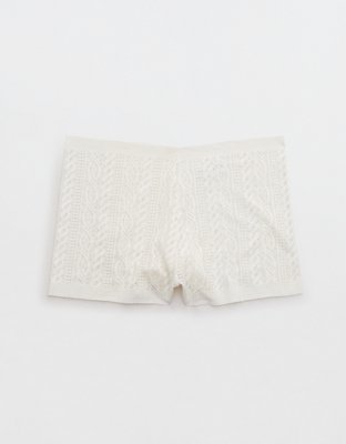 Aerie Cable Lace Boyshort Underwear