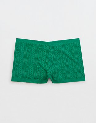 Aerie Undie Boyshort con encaje Cable