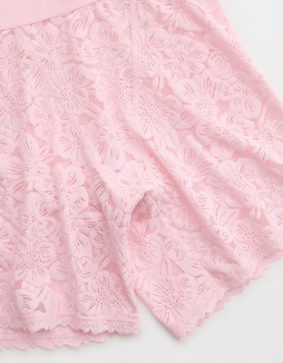 Show Off Rosey Lace Boyshort Underwear