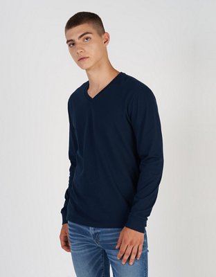 AE Long-Sleeve V-Neck T-Shirt