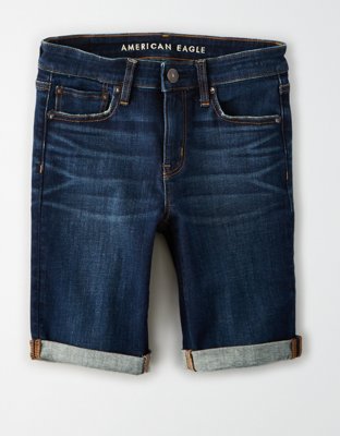 Denim Skinny Bermuda Short