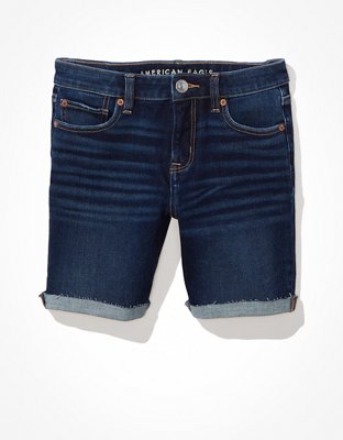 Женские джинсы American Eagle AE Dream Low-Rise Denim Bermuda Short — фото 3