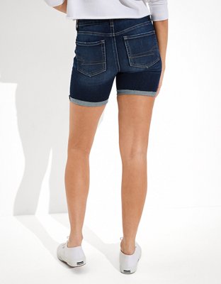 Женские джинсы American Eagle AE Dream Low-Rise Denim Bermuda Short — фото 2