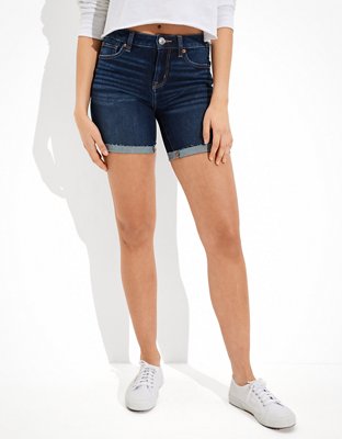 AE Next Level Super Low-Rise Denim Short Short