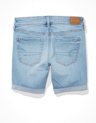 Женские джинсы American Eagle AE Ne(x)t Level Denim Skinny Bermuda Short — фото 3