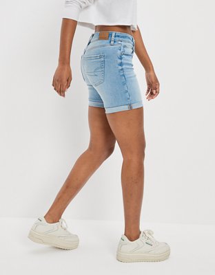 Женские джинсы American Eagle AE Ne(x)t Level Denim Skinny Bermuda Short — фото 4