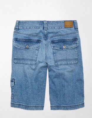 AE Dreamy Drape Low-Rise Baggy Bermuda Cargo Short