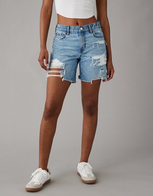 Womens long hot sale bermuda shorts