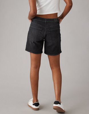 Женские джинсы American Eagle AE Strigid 8" Perfect Ripped Denim Bermuda Short — фото 2