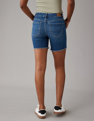 AE Next Level Low-Rise Skinny Bermuda Denim Short