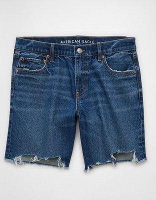 AE Strigid Denim Bermuda Short Perfecto de 8"
