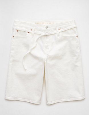 AE Stretch Denim Jort Cintura Alta de 11"