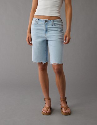 AE Dreamy Drape Stretch Denim High-Waisted 11" Jort