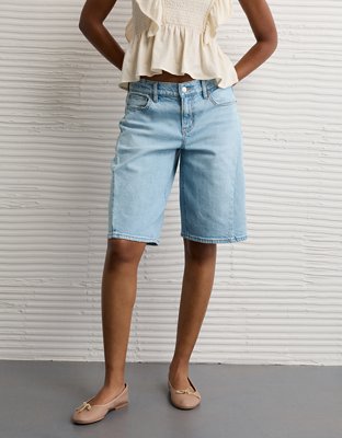 AE 13" Dreamy Drape Stretch Denim Barrel Short
