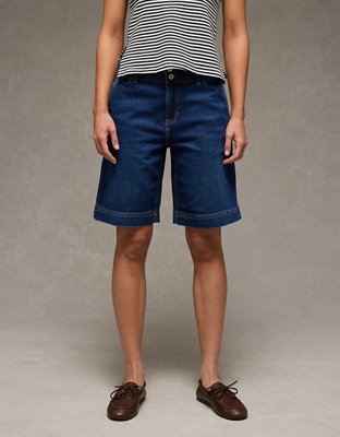 AE 11" Dreamy Drape Stretch High-Waisted Jort