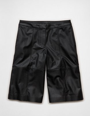 パンツ FCRB SYNTHETIC LEATHER SHORTS M AE 15
