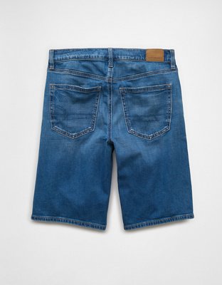 AE 11" Dreamy Drape Stretch Denim High-Waisted Jort