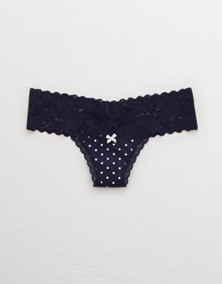 Aerie Cotton Thong Undie