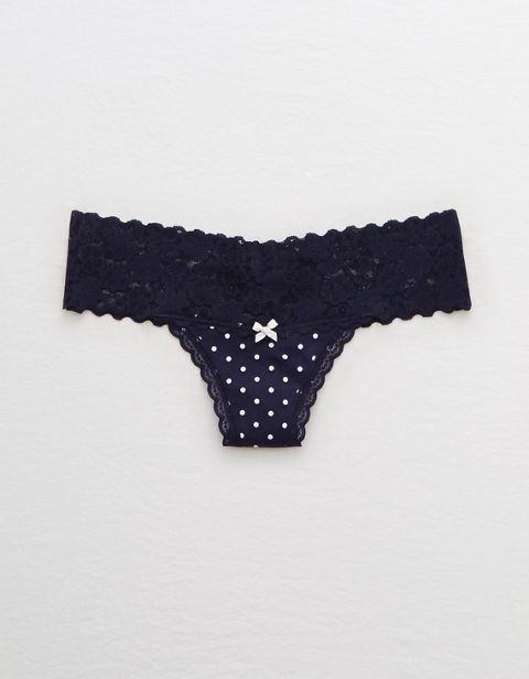 Трусы-стринги Undie, хлопок — Aerie
