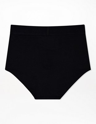 Aerie Cotton Logo High Waisted Boybrief Underwear