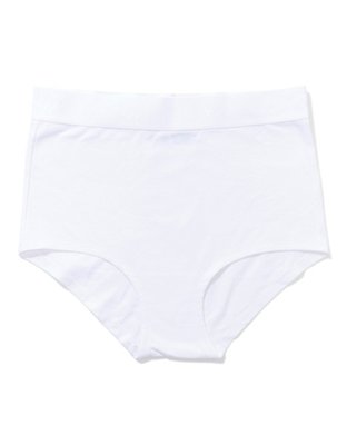 Aerie High Waisted Undie Boybrief de algodón con logo