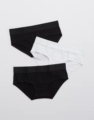 Aerie Cotton Logo Boybrief Underwear 3Pack