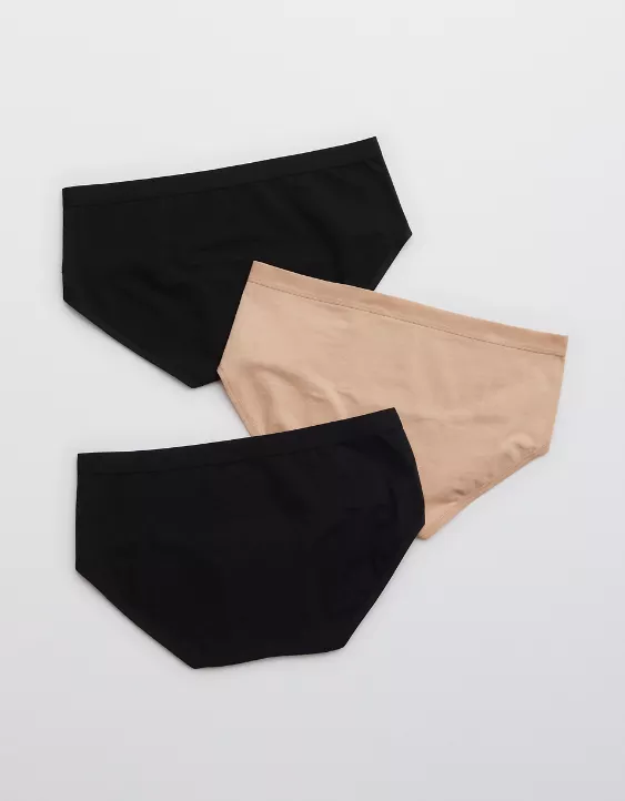 Aerie Cotton Elastic Boybrief Underwear 3-Pack