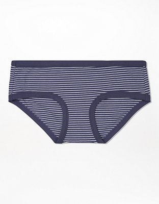 Aerie Cotton Logo Striped Boybrief Underwear