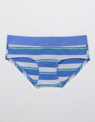 Aerie Cotton Logo Striped Boybrief Underwear